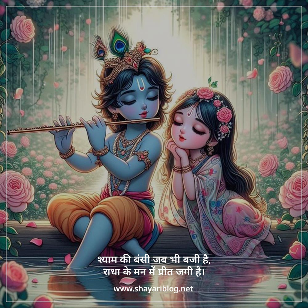 radha krishna shayari in hindi