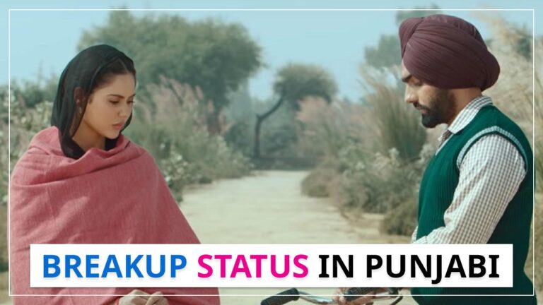 breakup status in punjabi