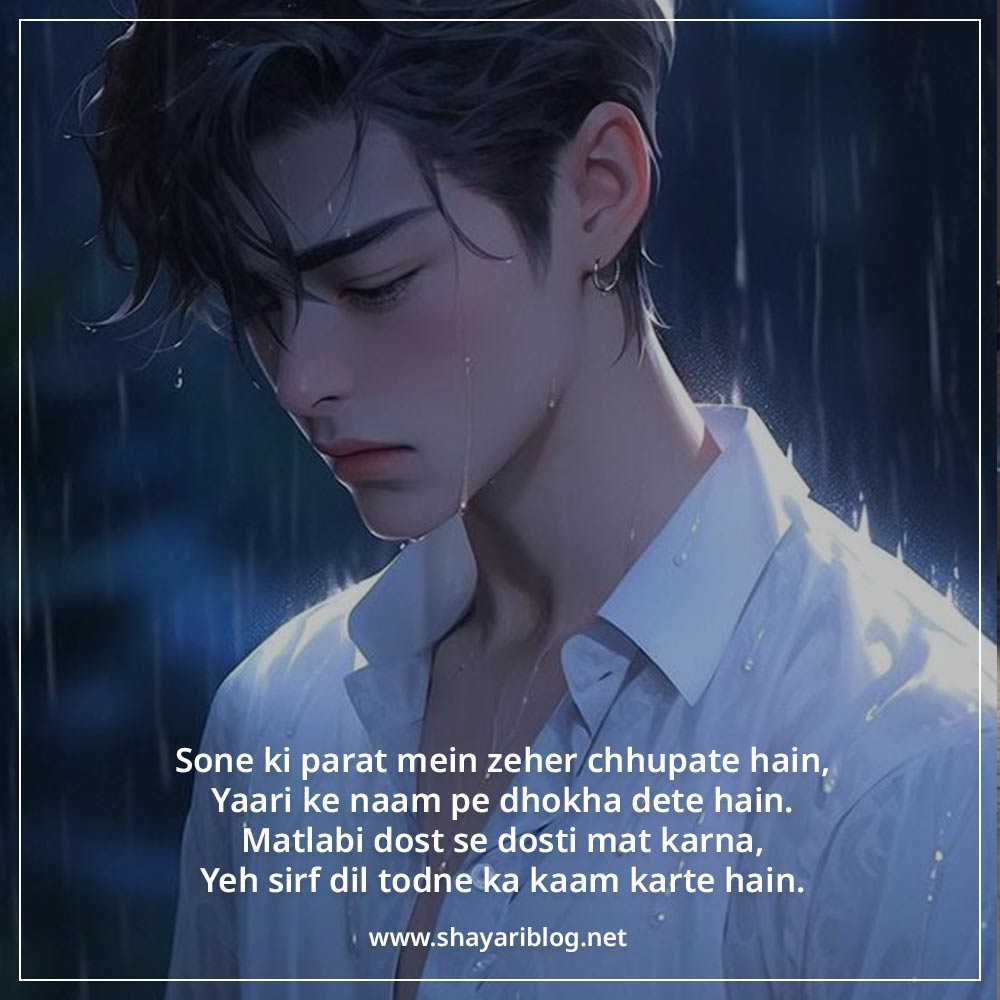 matlabi dost shayari hindi